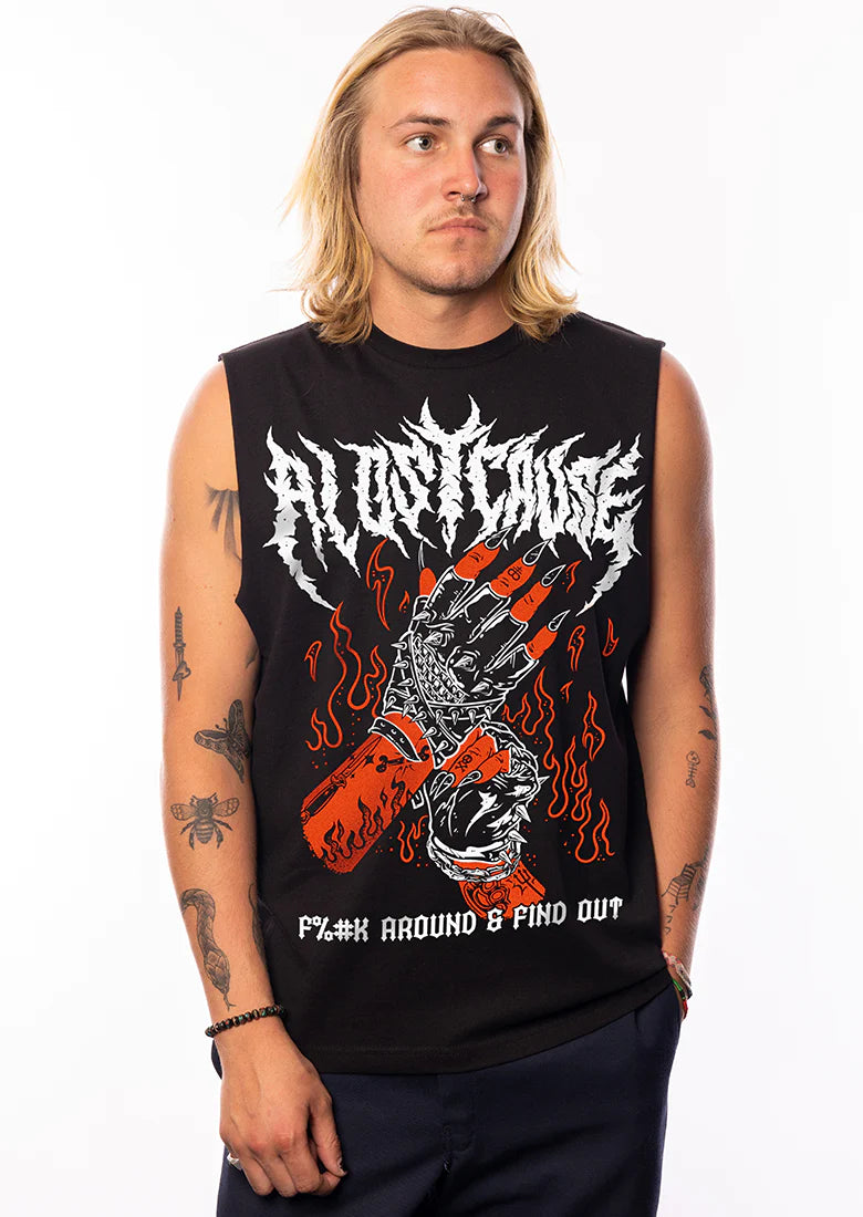 ALC Find Out V2 Sleeveless Tee - Black