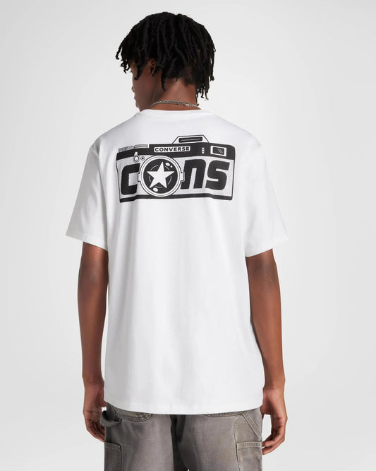 Converse Cons Camera T-Shirt - White