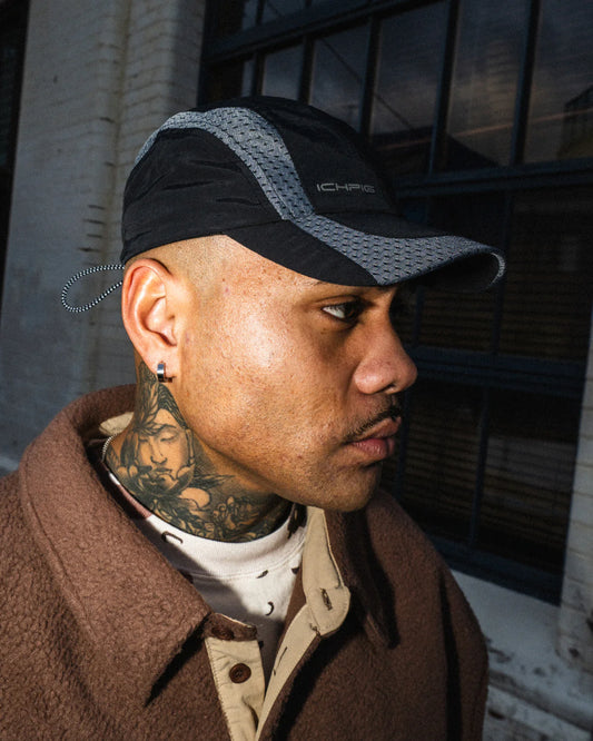 Ichpig Genesis Mesh Panel Cap - Blackrock