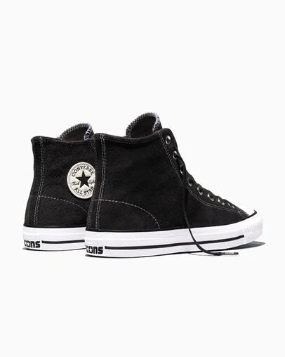 CTAS Pro Hi Suede - Black/White