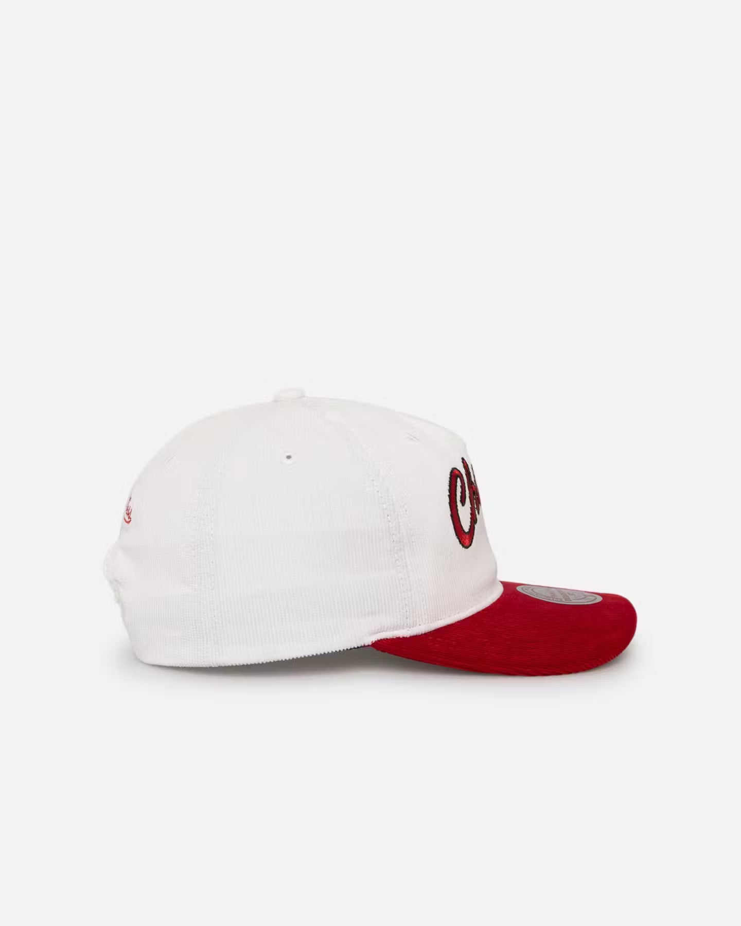 Mitchell And Ness Chicago Bulls History Origin Snapback Corduroy