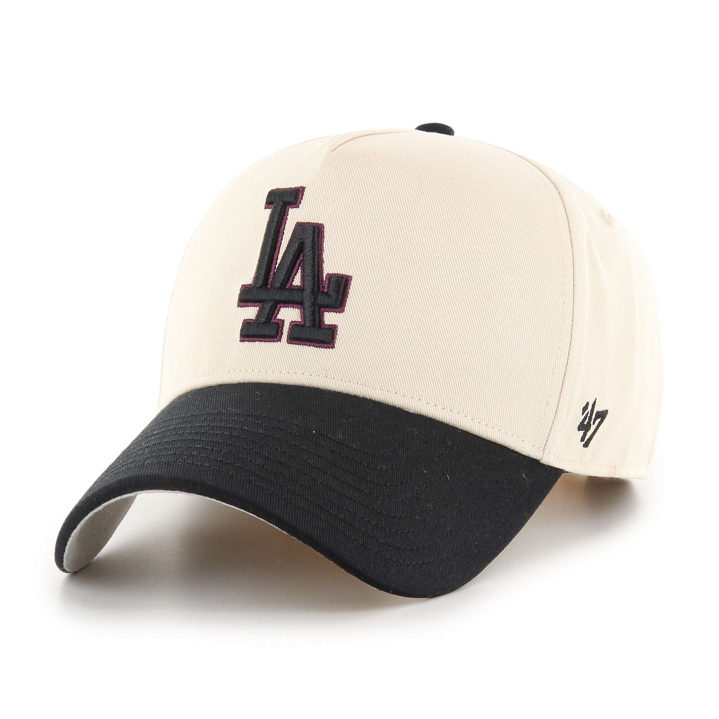 47 Brand Los Angeles Dodgers MVP DT Sure Shot TT Cotton - Natural/Black