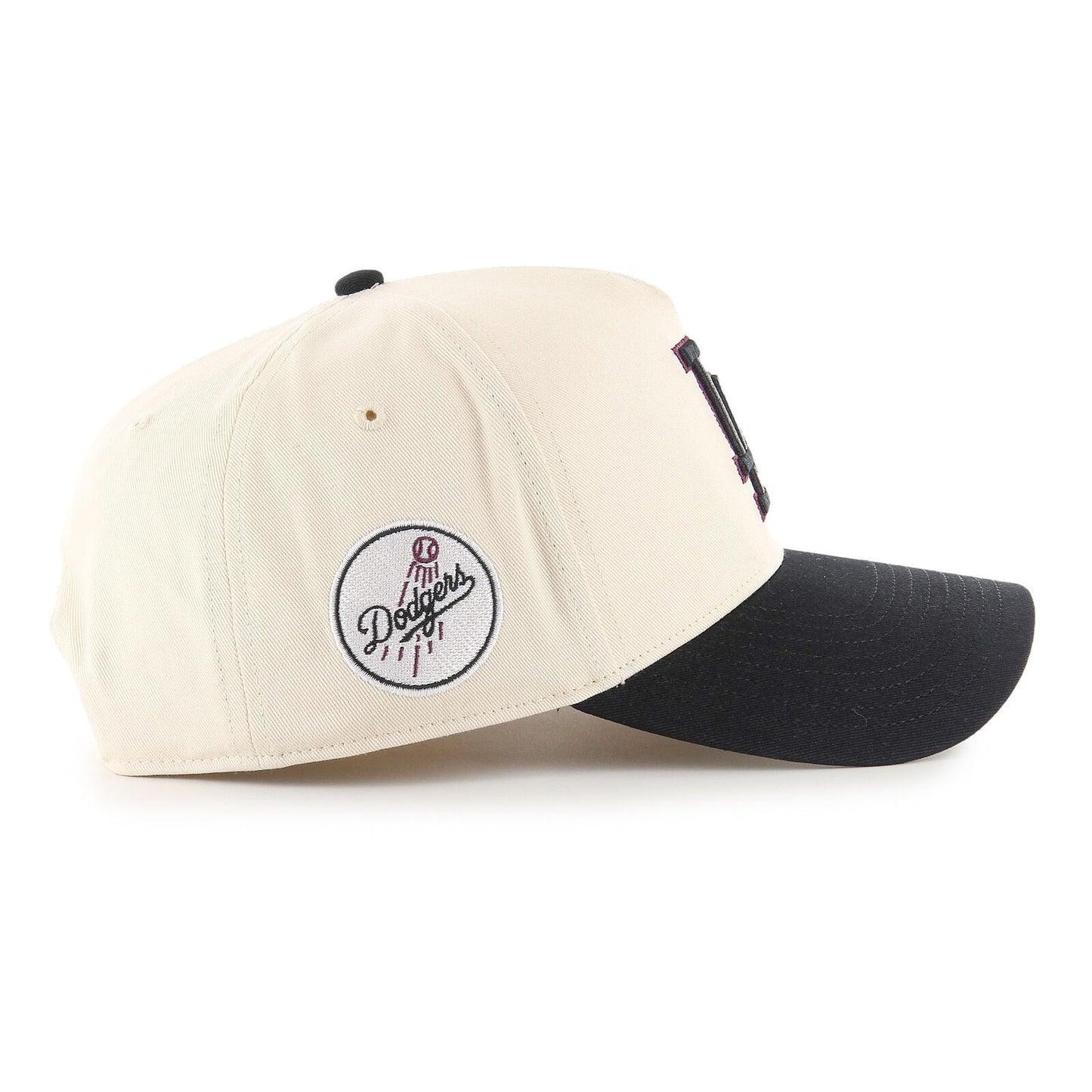47 Brand Los Angeles Dodgers MVP DT Sure Shot TT Cotton - Natural/Black