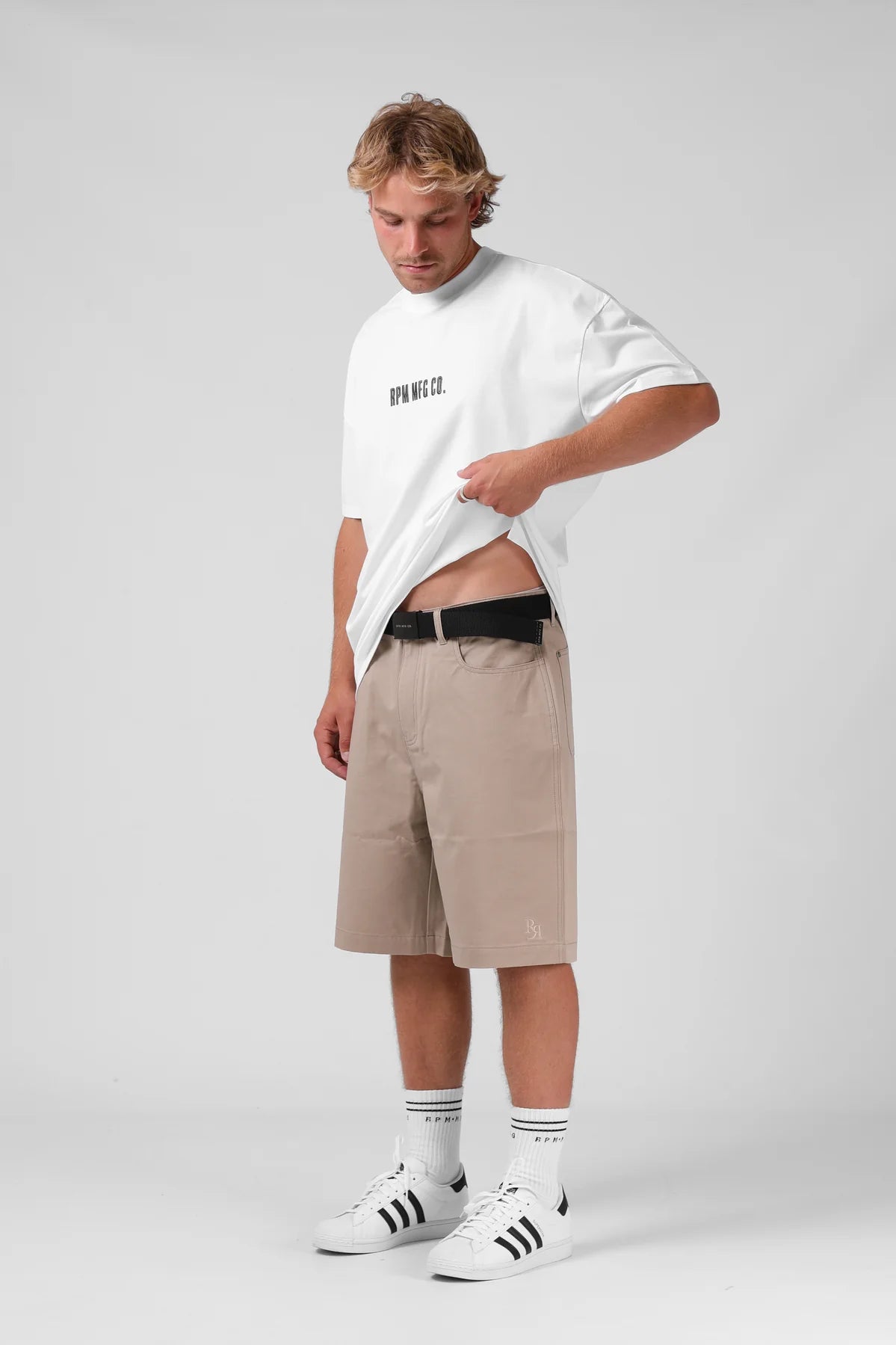 Y2K Drill Short - Stone