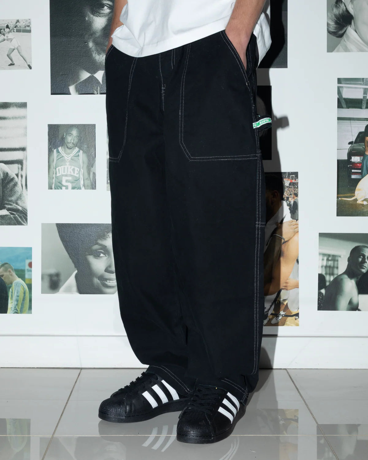 Ichpig Workshop Canvas Pants - Black