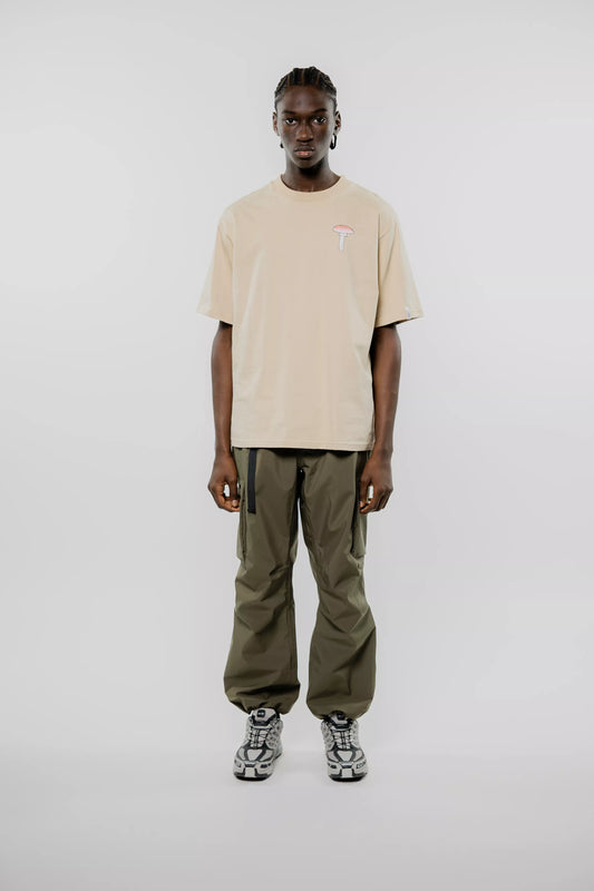 Elliker Rill Splore S/S Tee - Sand