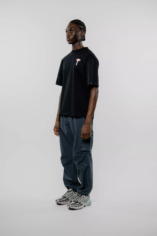 Elliker Rill Splore Print S/S Tee - Black