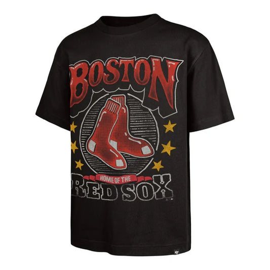 47 Boston Red Sox Carbonite Sigma Foundation Tee - Faded Black