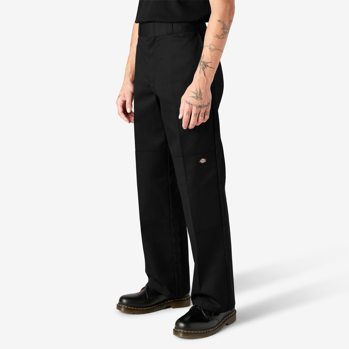 Dickies Loose Fit Double Knee Work Pants - Black