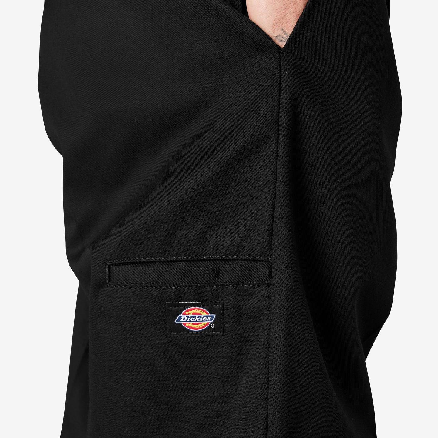 Dickies Loose Fit Double Knee Work Pants - Black