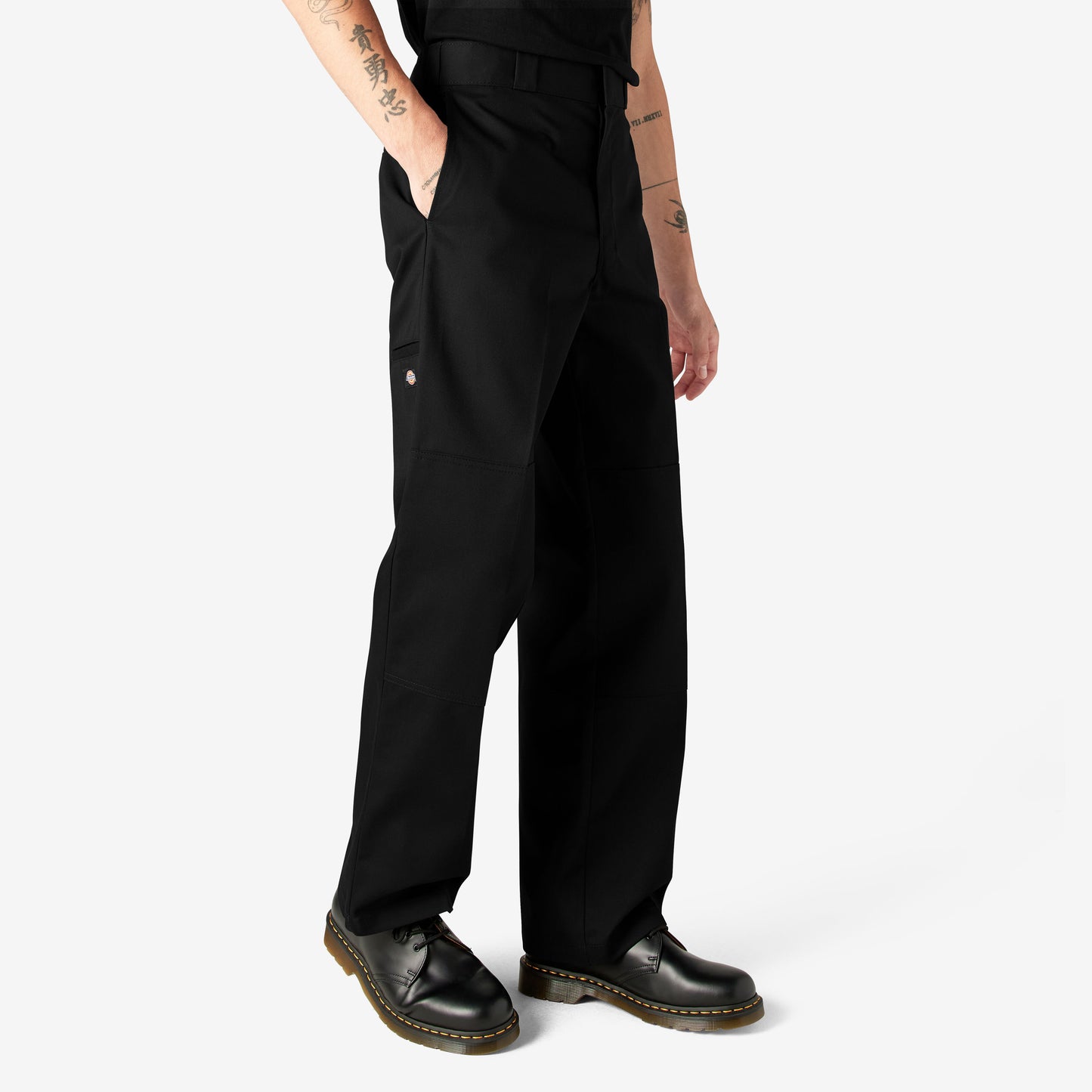 Dickies Loose Fit Double Knee Work Pants - Black