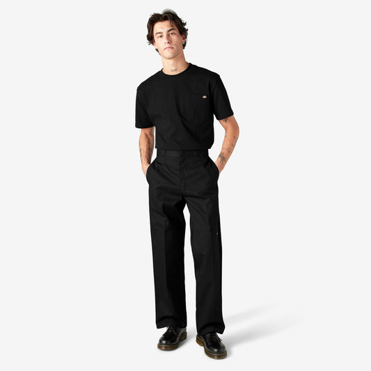 Dickies Loose Fit Double Knee Work Pants - Black