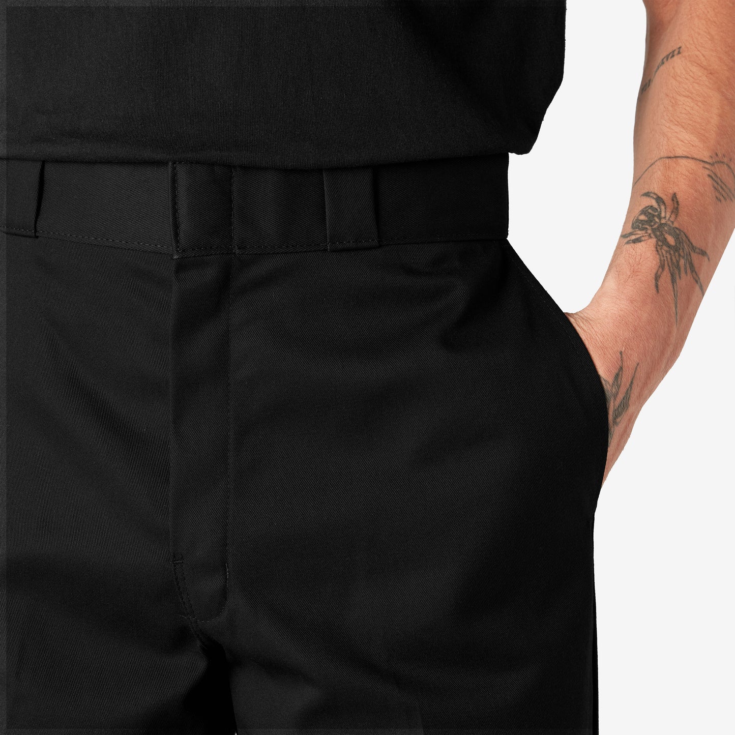 Dickies Loose Fit Double Knee Work Pants - Black