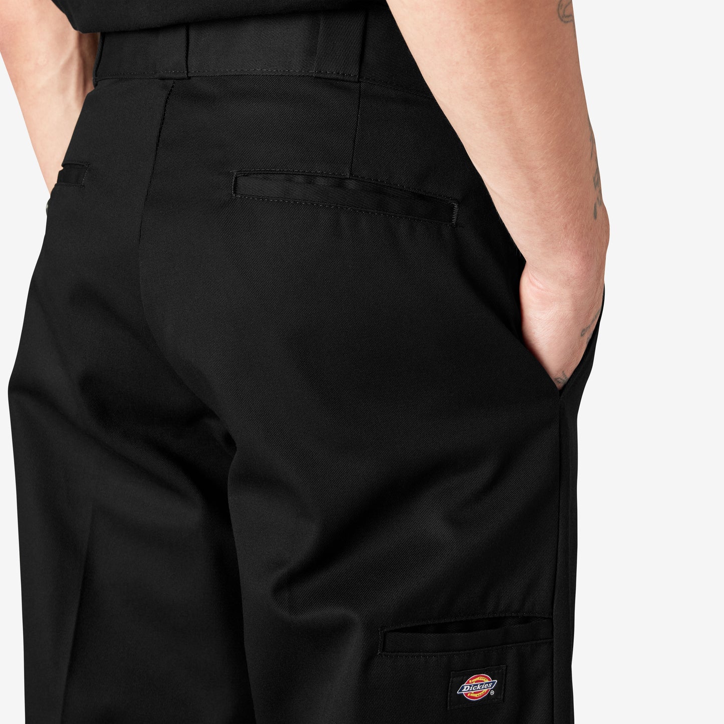 Dickies Loose Fit Double Knee Work Pants - Black