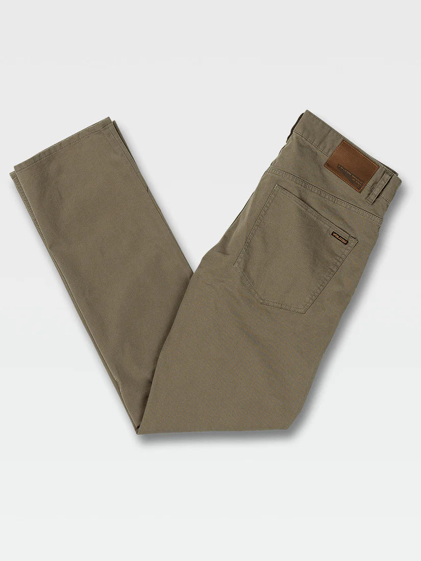 Volcom Solver Lite 5 Pocket Pants - Army Green