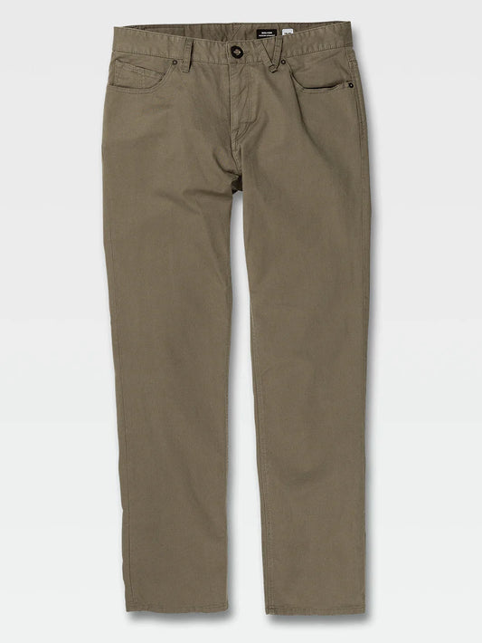 Volcom Solver Lite 5 Pocket Pants - Army Green