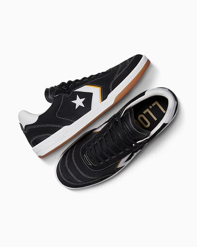 Converse Cons Louie Lopez 2 Pro Suede - Black/White/Black