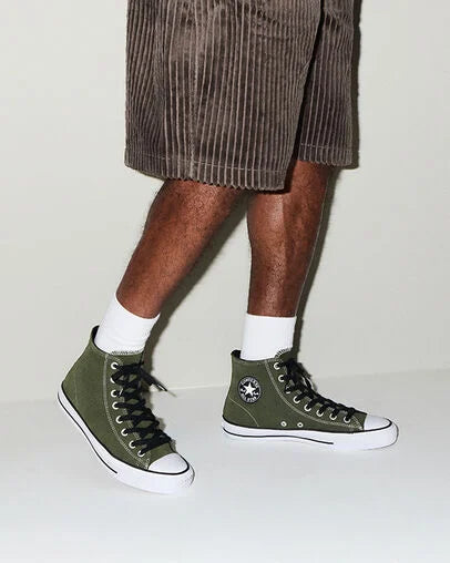 CTAS Pro Suede Hi - Natural Green/Black/White