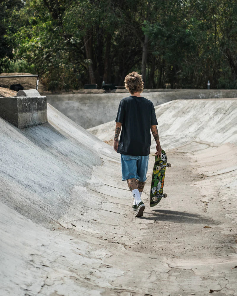 Volcom Billow Denim Short 22" - Blueprint