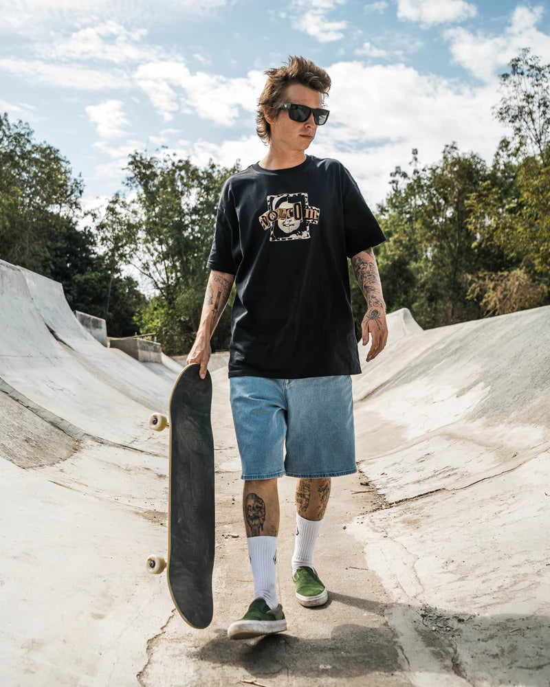 Volcom Billow Denim Short 22" - Blueprint