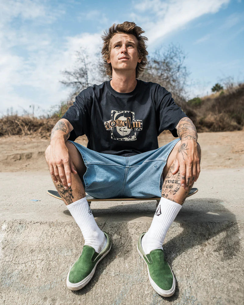 Volcom Billow Denim Short 22" - Blueprint