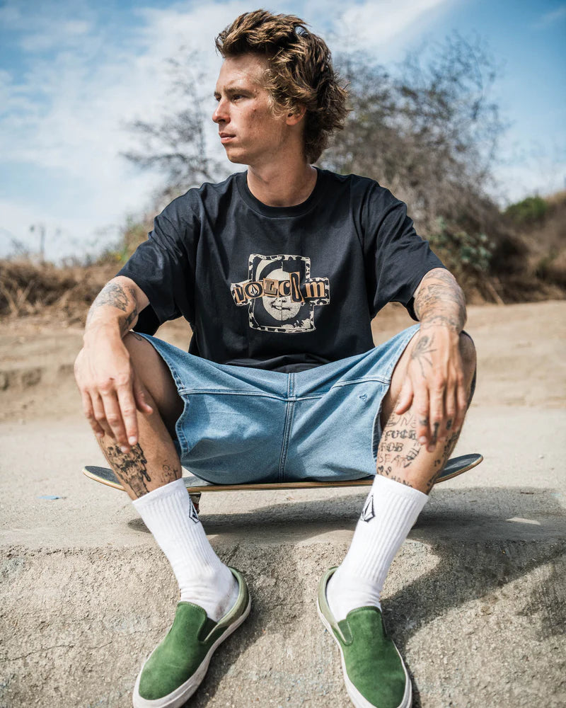 Volcom Billow Denim Short 22" - Blueprint