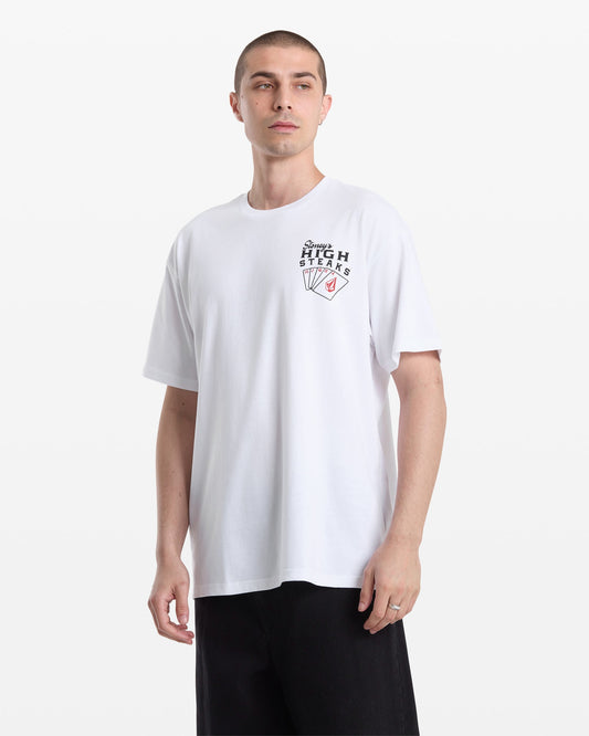 High Steaks Tee - White