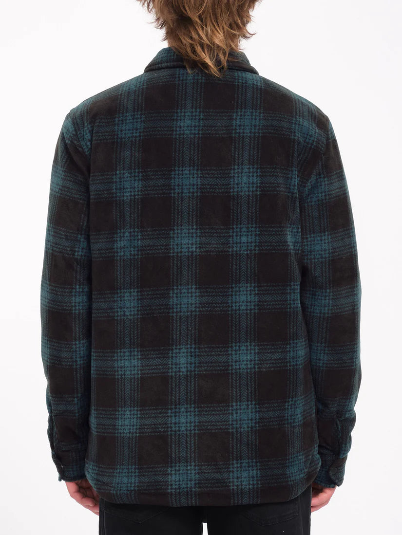 Volcom Bowered Fleece L/S - Everygreen