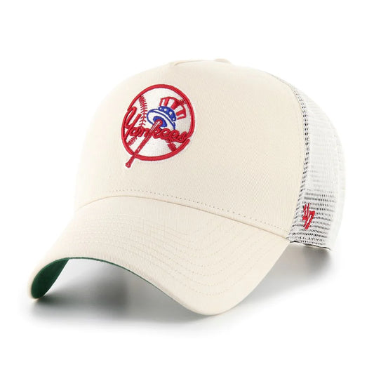 NY Yankees Ballpark Mesh TT Offside DT - Natural