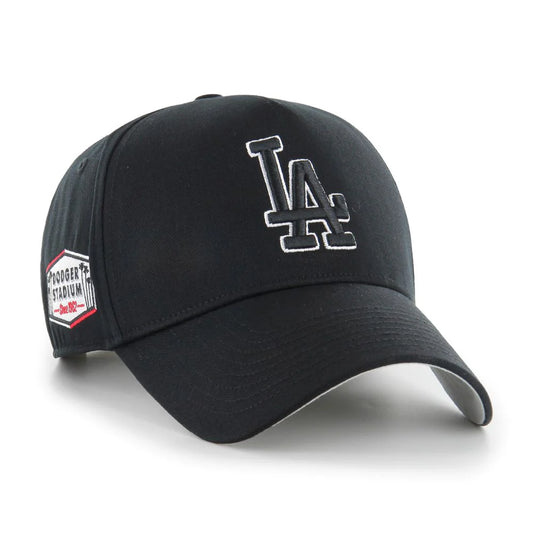 LA Dodgers Sure Shot TT Cotton MVP DT - Black/Black/White