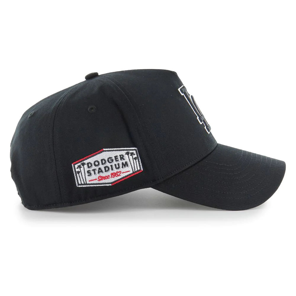 LA Dodgers Sure Shot TT Cotton MVP DT - Black/Black/White