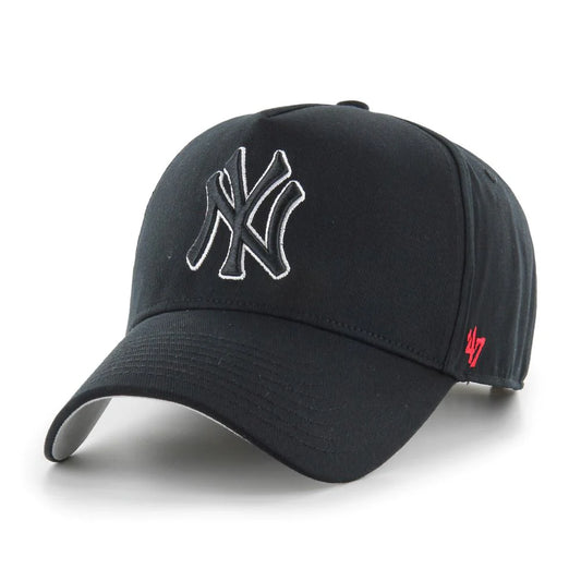 NY Yankees Sure Shot TT Cotton MVP DT - Black/Black/White