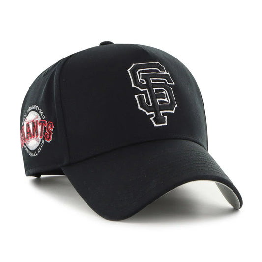 San Francisco Giants Sure Shot TT Cotton MVP DT - Black/Black/White