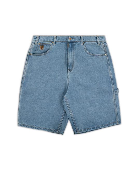 Booster Denim Short - Washed Blue