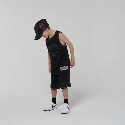 Kids BBall Mesh Shorts - Black