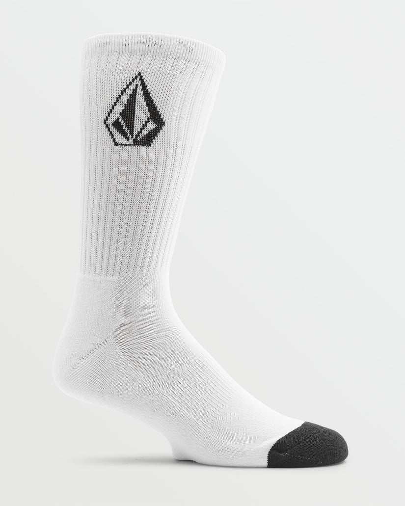 Volcom Full Stone Sock 3 Pack - White