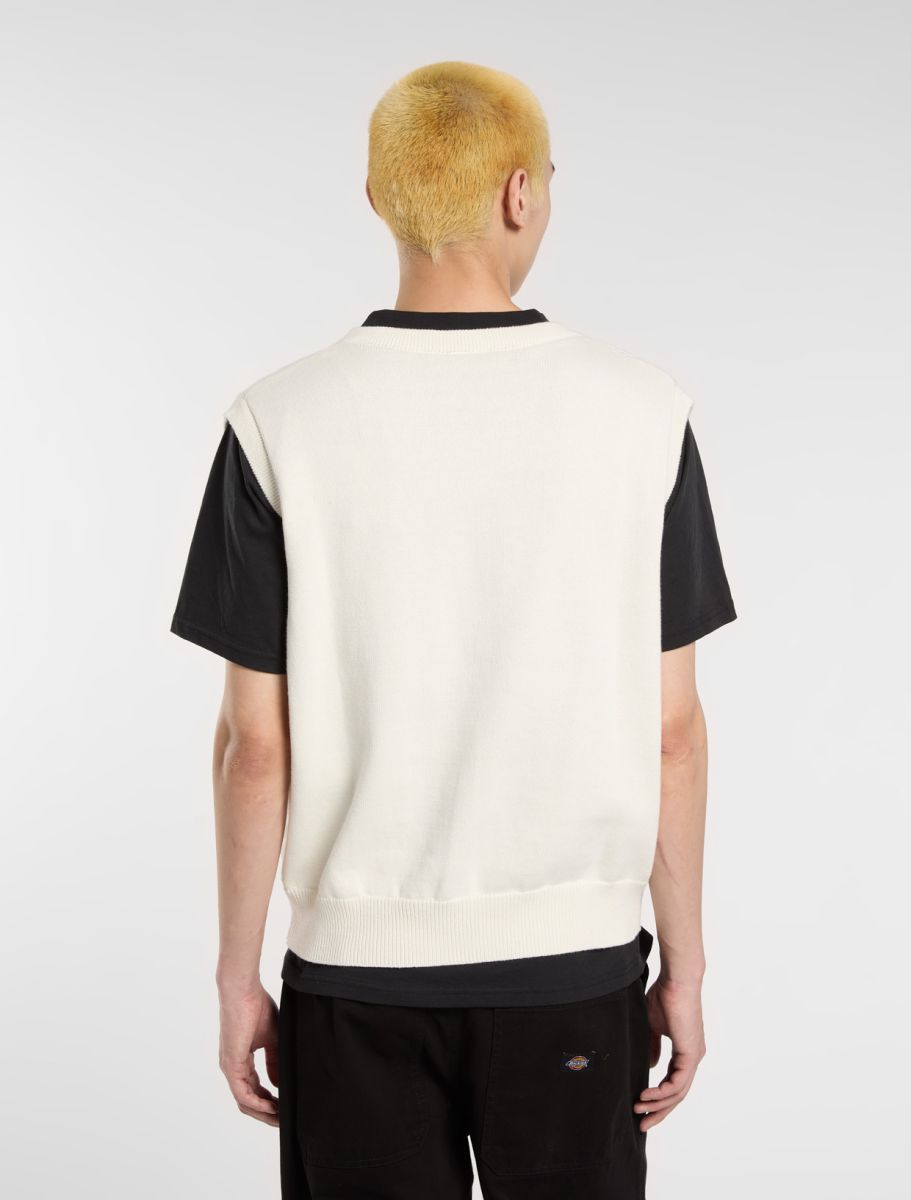 Dickies Summerdale Jumper Vest - Egret