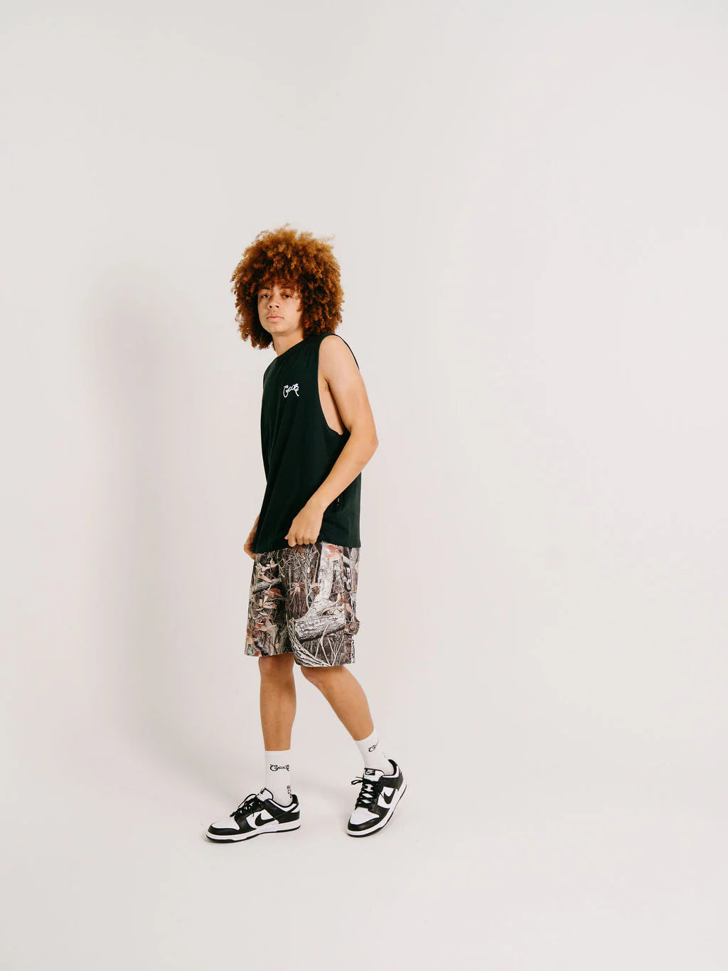 Crate Scripted Muscle Top - Pine