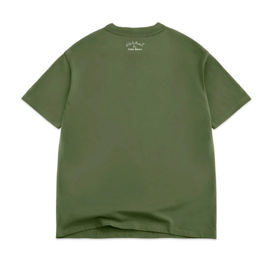 Color Bars X Ol Dirty Bastard For The Children Tee - Vintage Olive