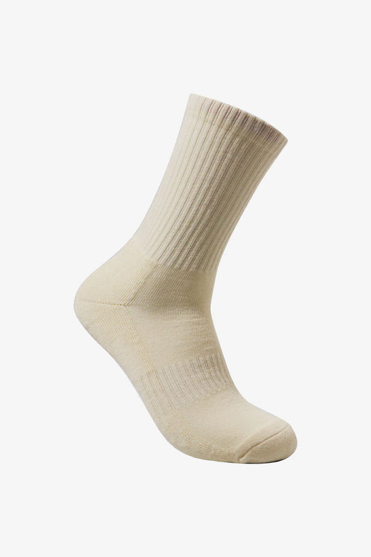 Globe Singles Crew Socks - Natural