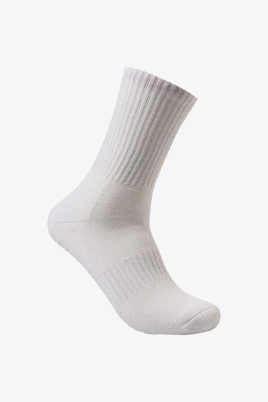 Globe Singles Crew Sock - White