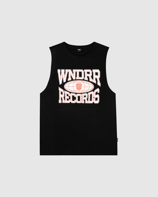 Wndrr Fiend Muscle Top - Black