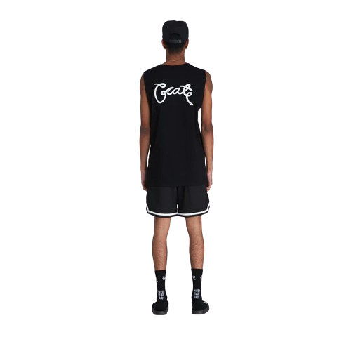 Crate Scripted Muscle Singlet - Black