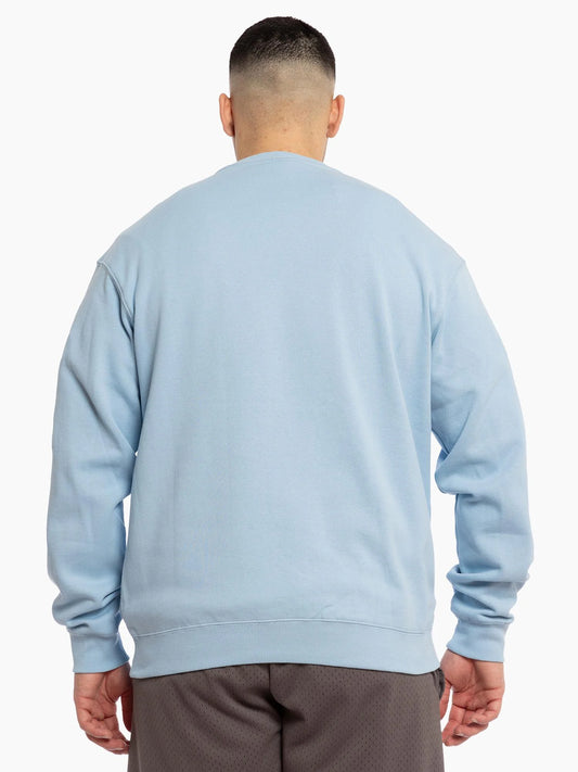 Mitchell And Ness Chicago Bulls Champion Crew - Unc Blue