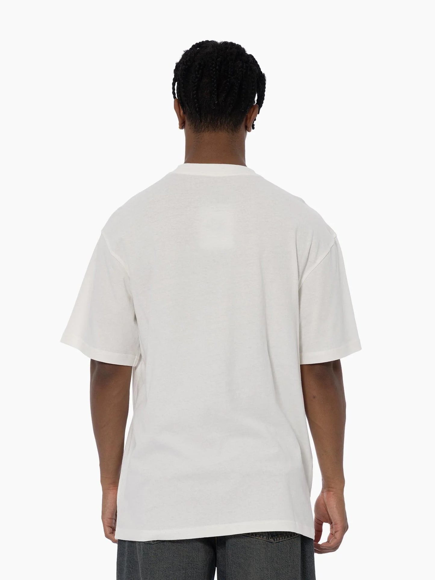 Mitchell And Ness Charlotte Hornets City Strike Tee - Vintage White