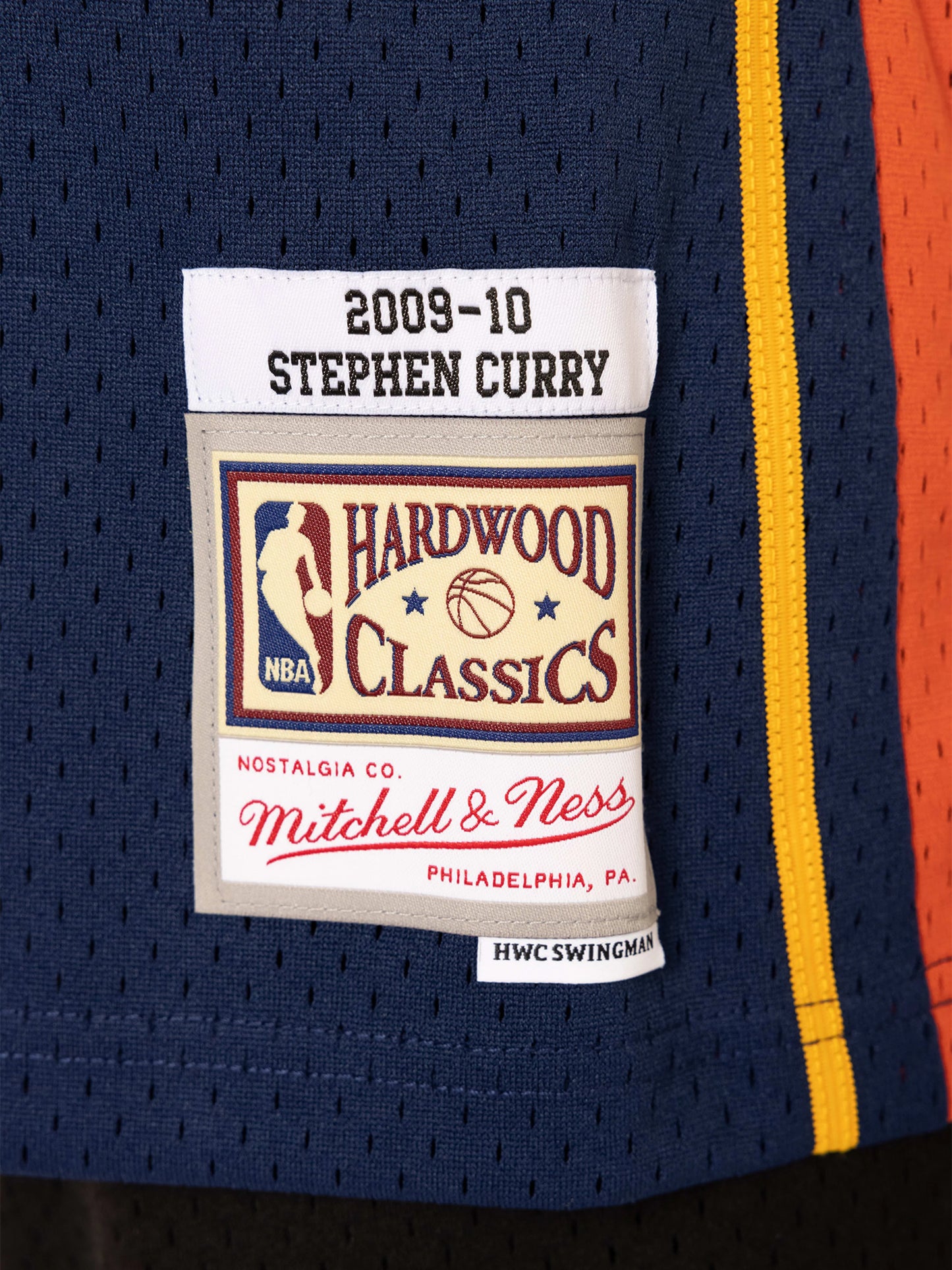 NBA Swingman Road Jersey Warriors 2009 Steph Curry - Navy