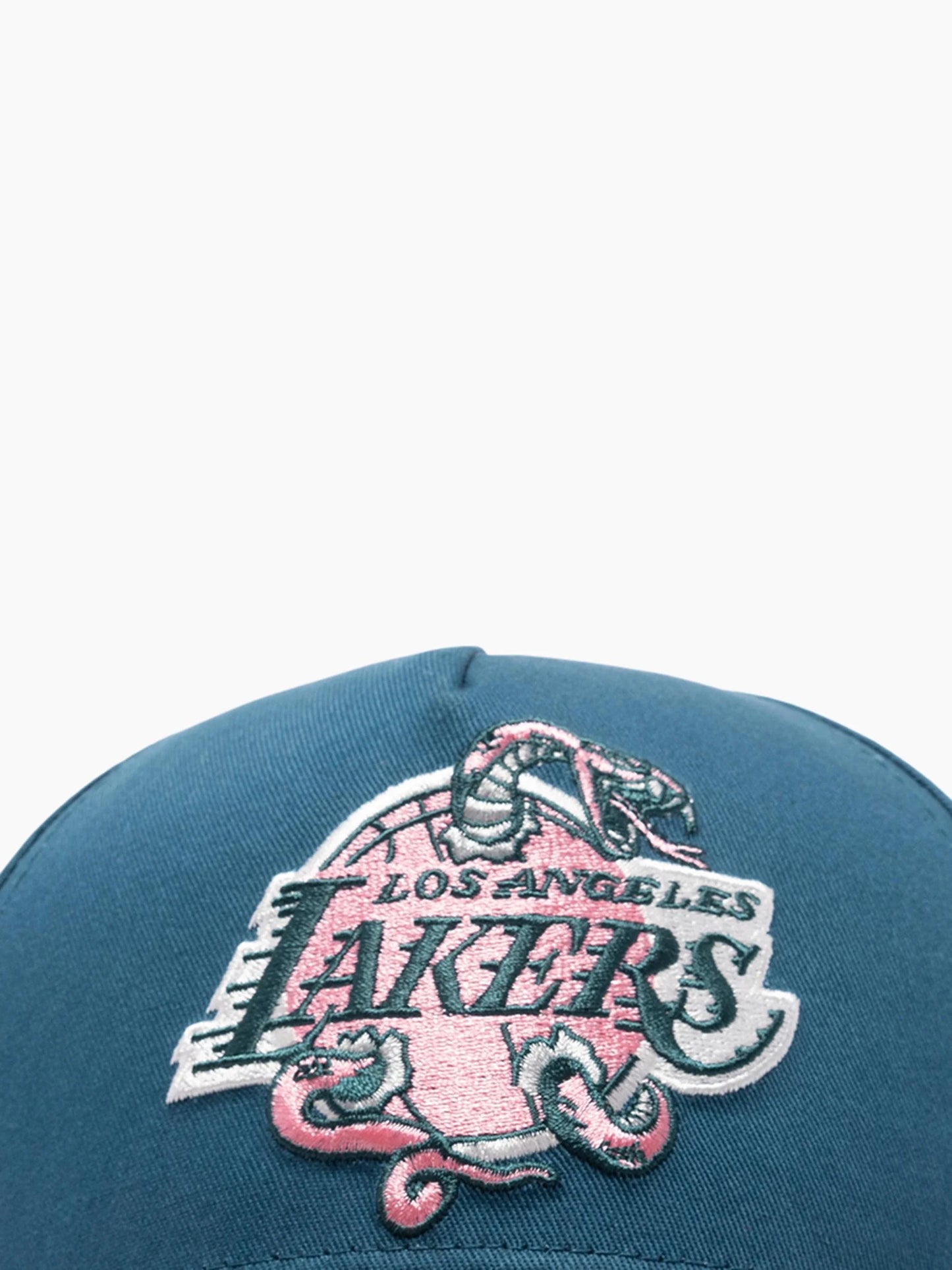 Mitchell And Ness L.A Lakers Emerald Pro Pinch Snapback