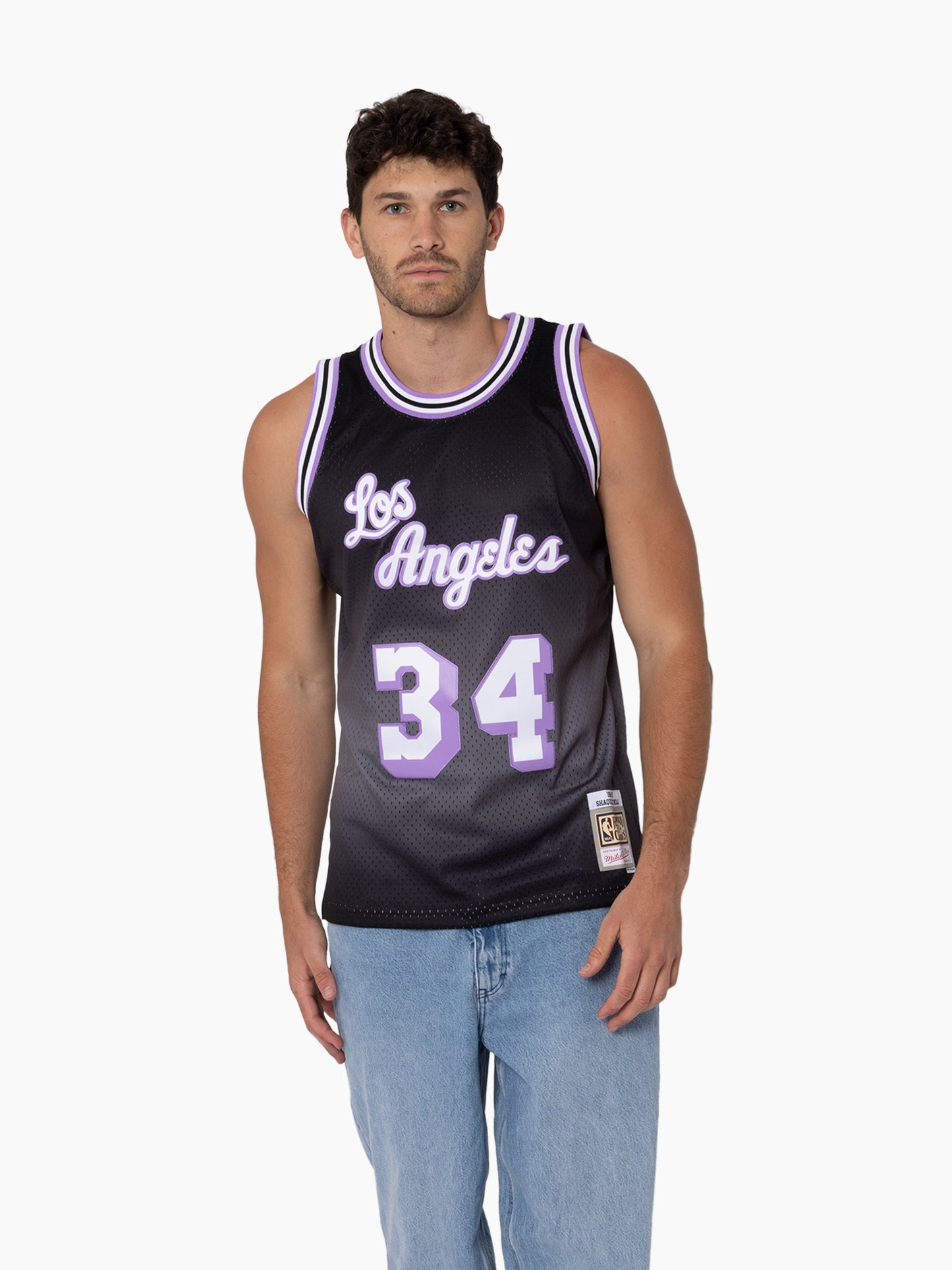 NBA Swingman Jersey LA Lakers 1996 Shaquille O'Neal - Black/Lavender