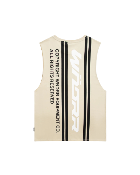 Wndrr Backoff Muscle Top - Tan