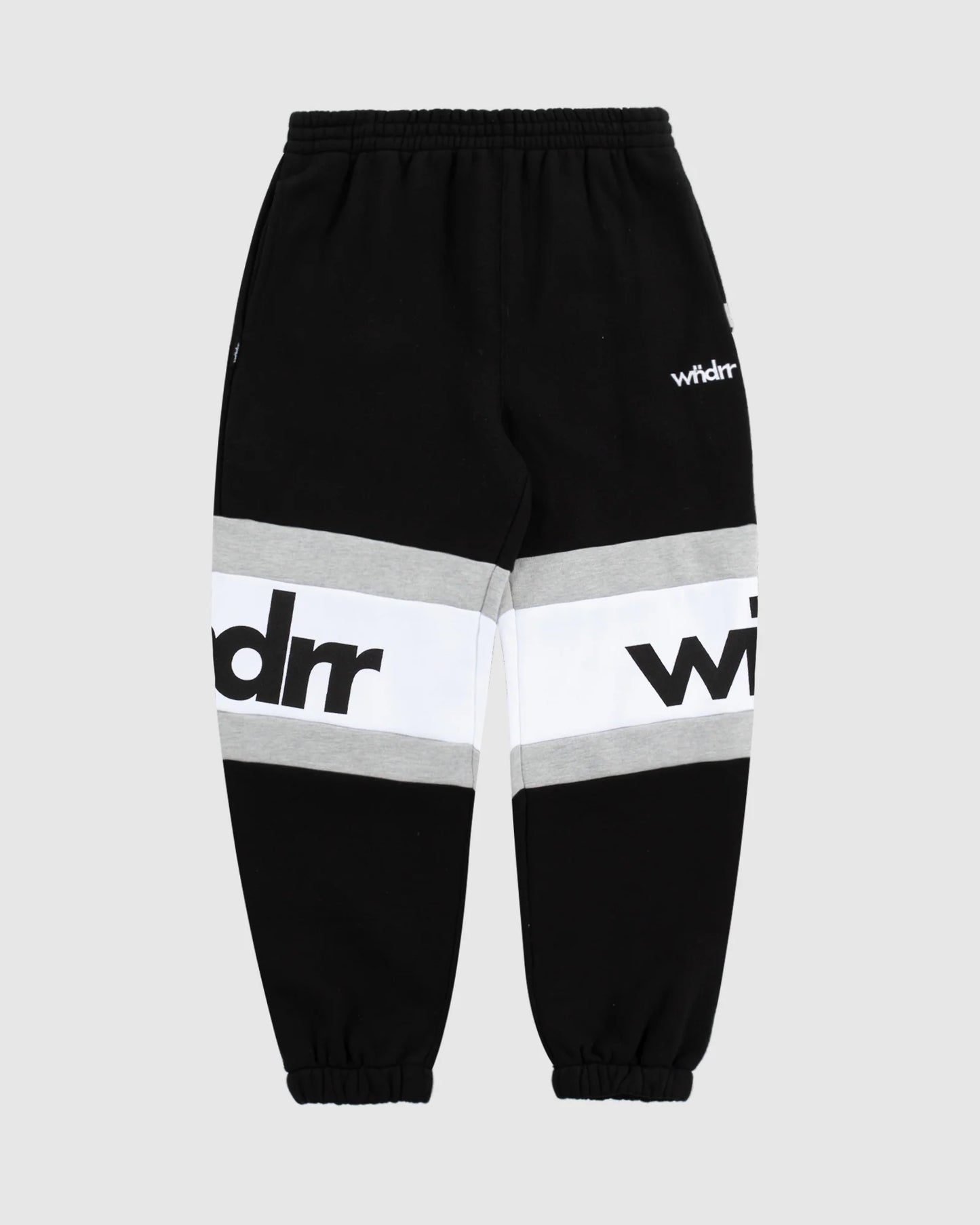 Wndrr Junction Baggy Trackpant - Black